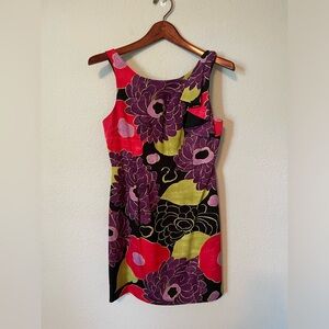 Anthropologie Leifsdottir Silk Blend Floral Dress Size 6